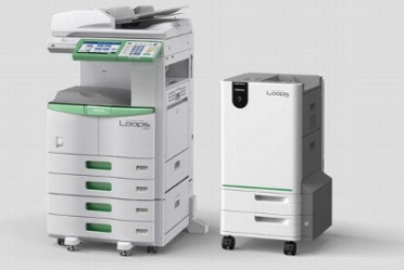 Toshiba ra mắt máy photocopy tự tái chế giấy Toshiba ra mắt máy photocopy tự tái chế giấy